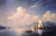 Lake Maggiore in the Evening Ivan Aivazovsky